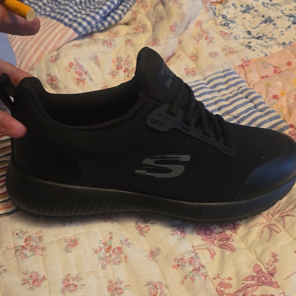 Skechers All-Black Casual Sneakers
